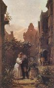 Carl Spitzweg The Farewell china oil painting reproduction